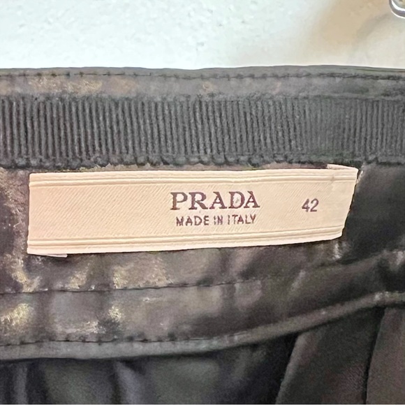 Prada Black Silk Midi Skirt - Picture 3 of 8